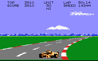 Pole Position II screenshot 5 for Atari 7800